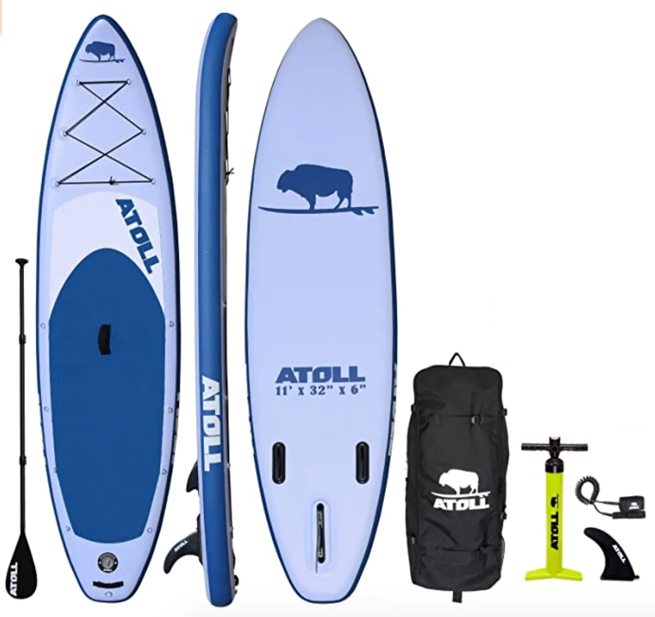 Atoll 11 foot inflatable paddle board
