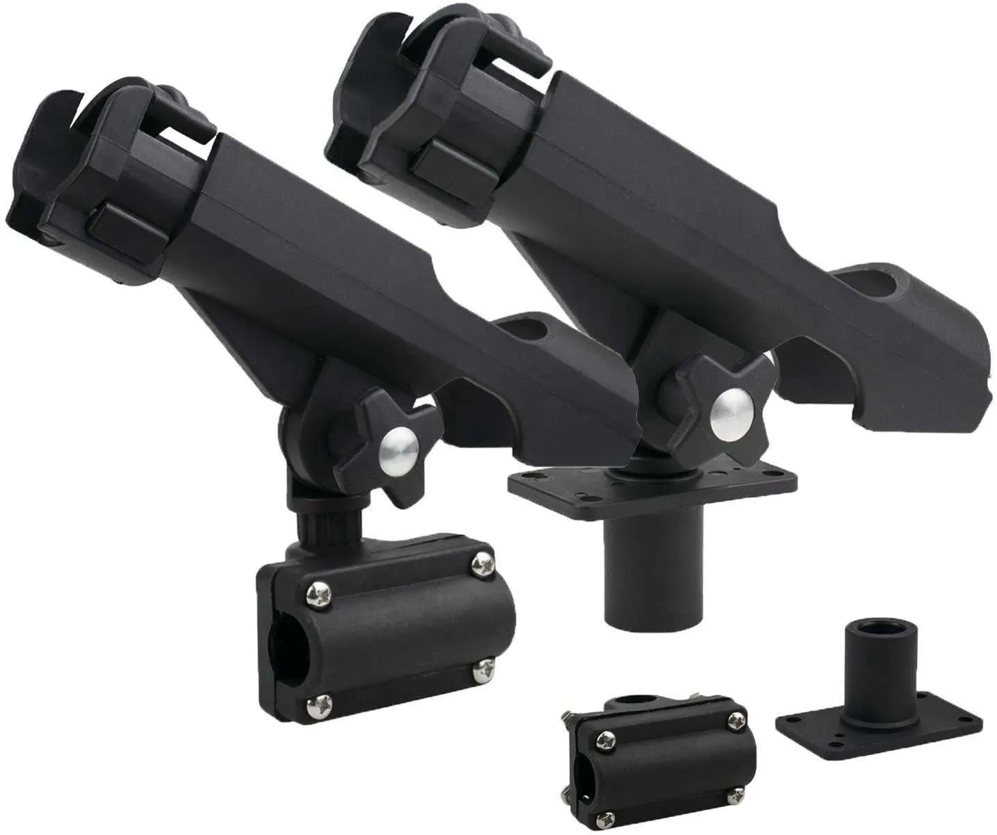 Bekith 2 pack adjustable rod holder