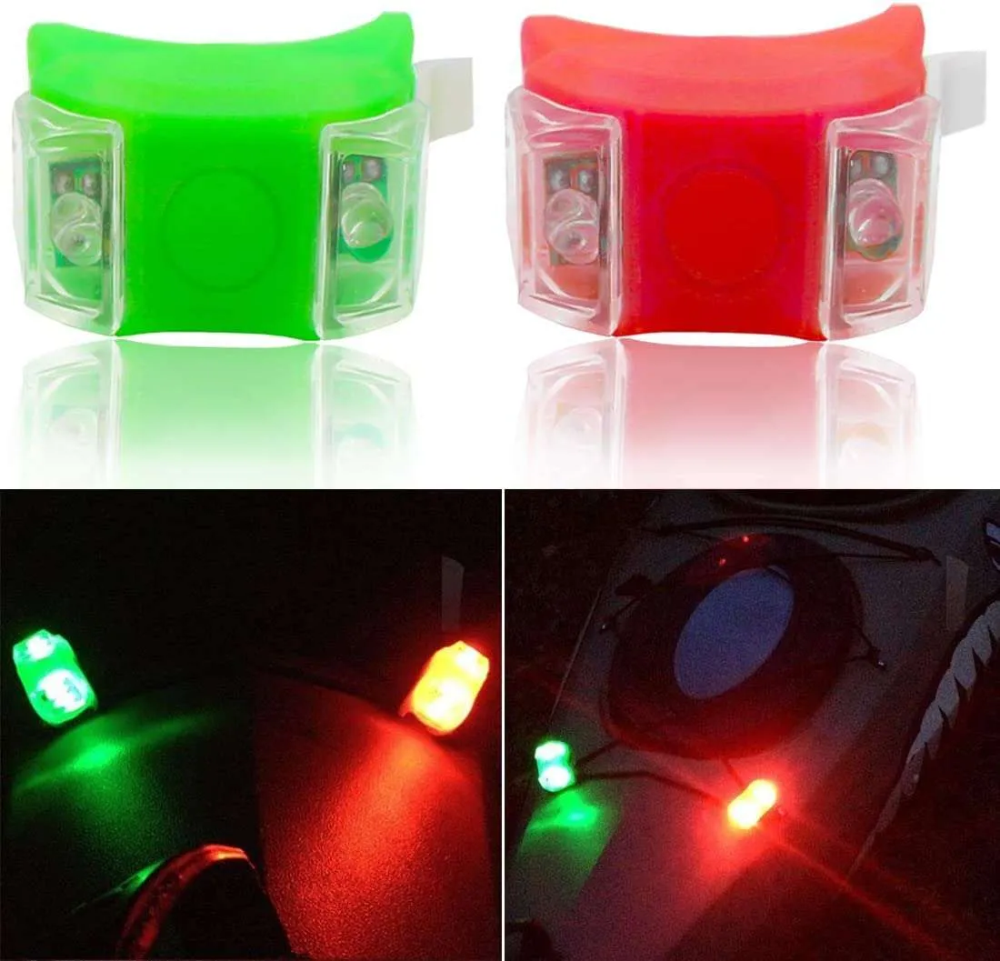 Botepon Red and Green Led Navigation Lights, Marine Boat Bow Lights