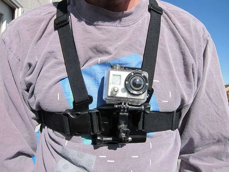 GoPro chest mount harness